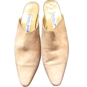 Charles David mule slides size 9.5M